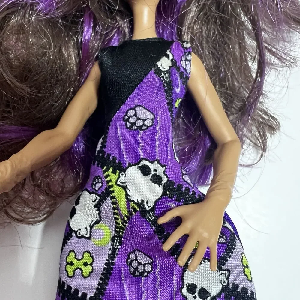 Monster High Clawdeen Wolf Doll Lot 3 G3 G1 TLC Parts OOAK